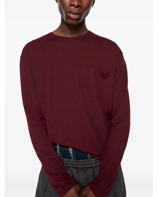 Maglione di Acne in Red da Uomo