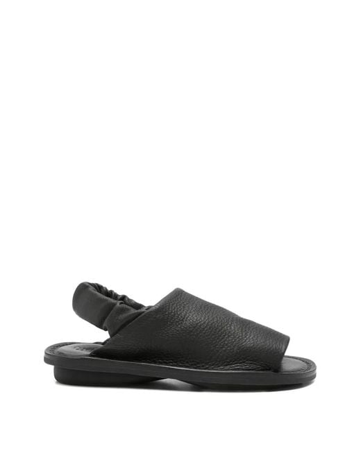 Trippen Black Nudge Elasticated Sandals