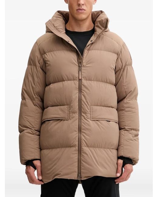 Bogner Fire + Ice Gesteppte Yaron Kapuzenjacke in Brown für Herren