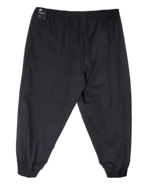 Nike Black Elastic-Ankles Pants