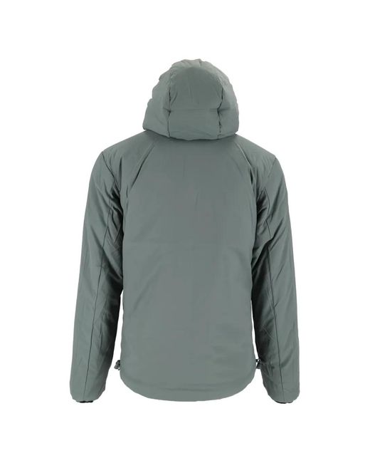 K-Way Blue Jack St Warm Reversible Hooded Jacket for men