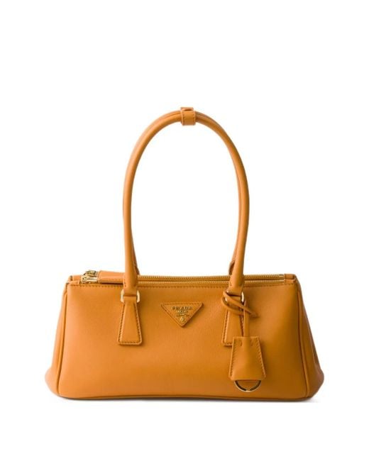 Prada Orange Sac Cabas Galleria Médium