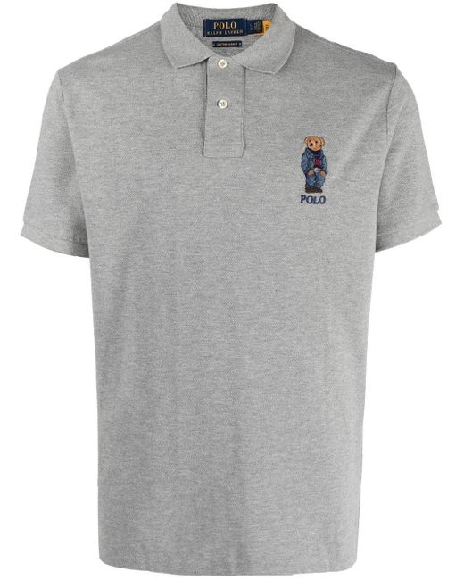 Herren T-Shirts Polo Ralph Lauren T-Shirts Polo Ralph Lauren Baumwolle Poloshirt mit Polo Pony-Stickerei für Herren 