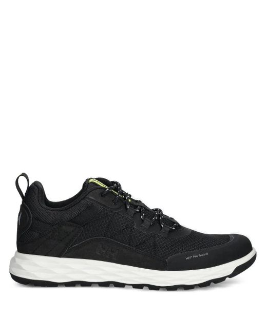 Helly Hansen Black Mesh-Panelled Lace-Up Sneakers for men