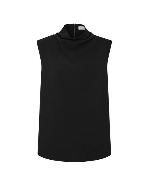 Rebecca Vallance Black Tallon Top