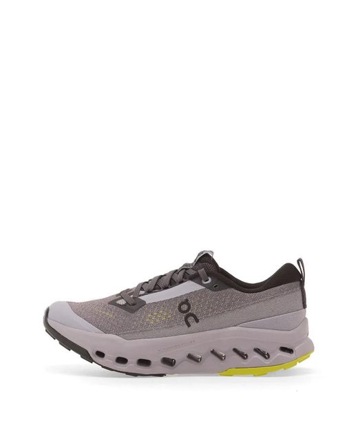 On Shoes Gray Cloudsurfer Trail 2 Sneakers