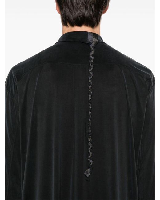 Magliano Black Braid-detailing Shirt for men