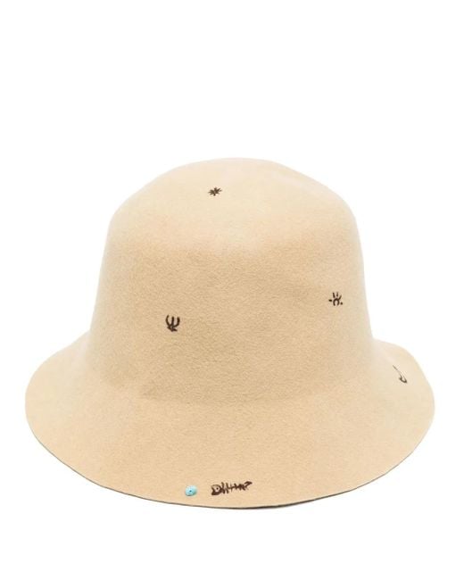 SUPERDUPER Natural Freya Narrow Bucket Hat