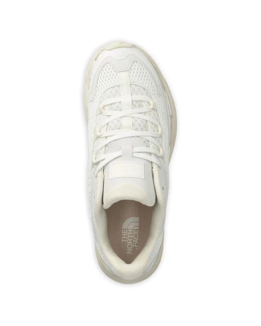 The North Face White Sneakers Mit Logo-Patch
