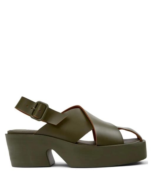 Camper Green Billie Pumps