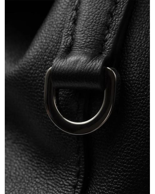 Prada Black Medium Leather Backpack