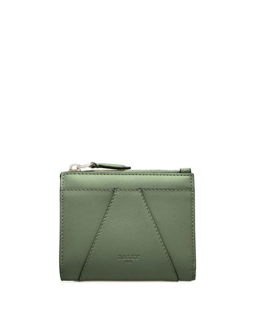 Bally Green Axeel Leather Wallet