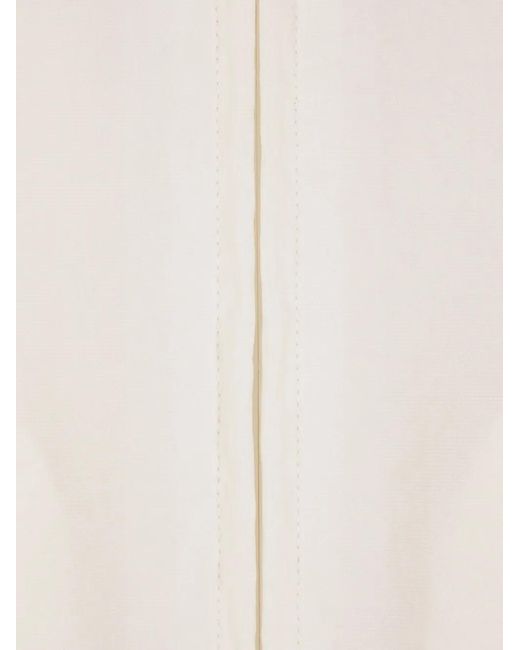 Laminar White Tech-Crincle Jacket for men