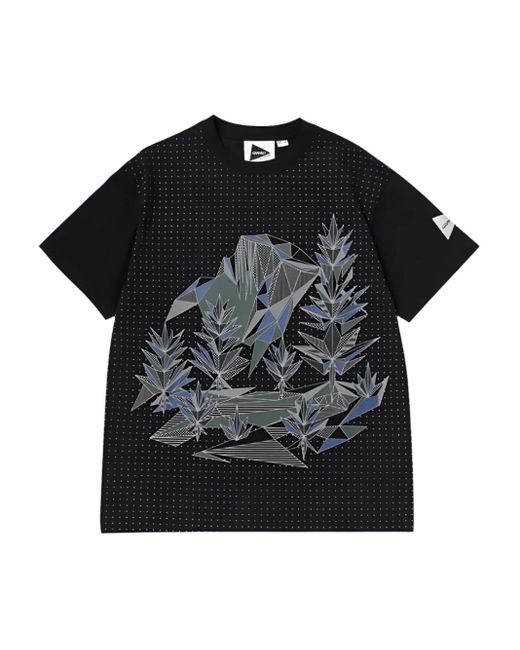 Gramicci Black X And Wander Yosemite Graphic-Print T-Shirt