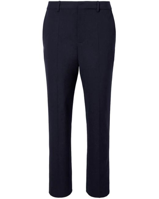 Proenza Schouler Blue Myers Cotton Trousers