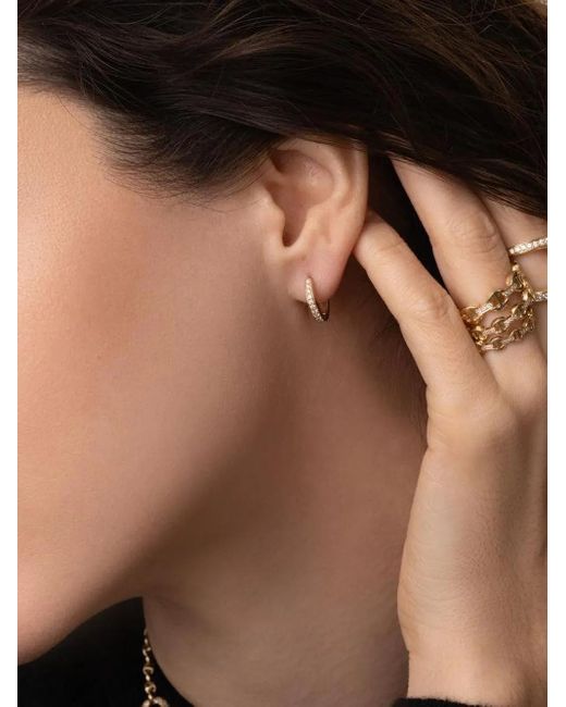 Hoorsenbuhs Metallic 18K Klaasp Diamond Earrings