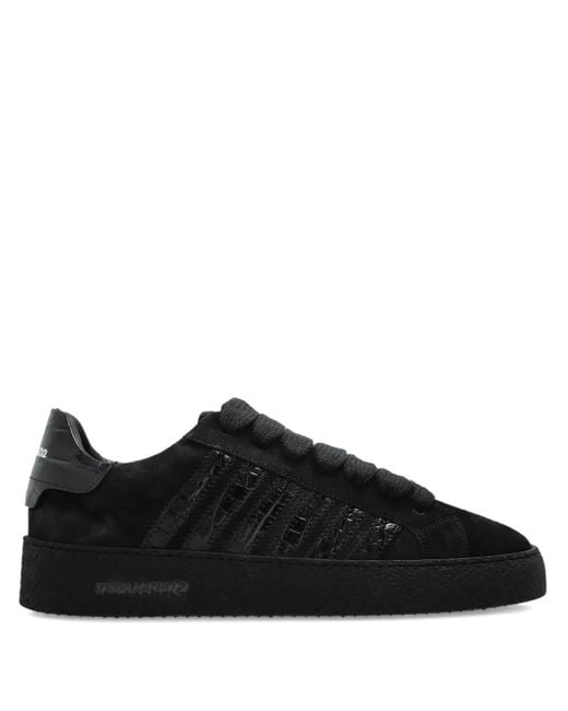 DSquared² Sneakers mit Einsätzen in Black für Herren