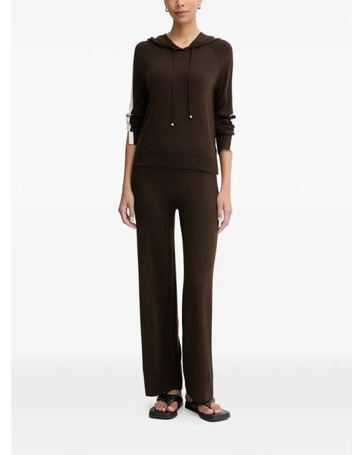 From Future Black Side-Stripe Track Pants