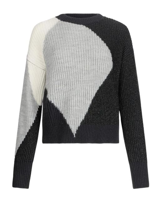 Liu Jo Black Puff-Sleeve Sweater