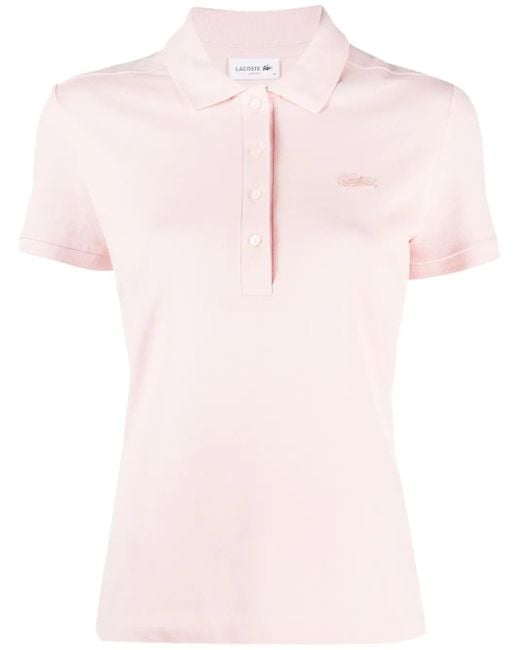 Lacoste Pink Polo Clothing