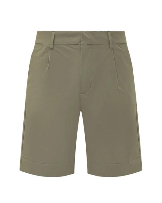 K-Way Gray Ilton Shorts for men