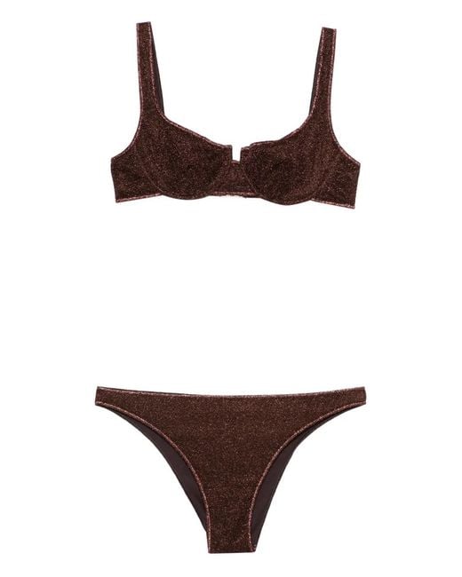 Oseree Beachwear Brown