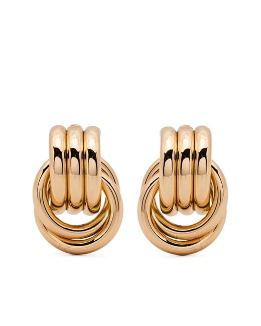 Boucles D'Oreilles Double Knot Heaven Mayhem en coloris Metallic