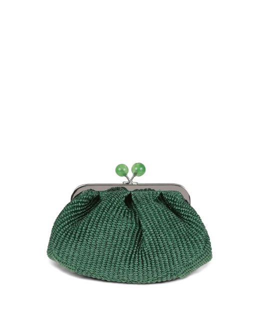 Clutch Pasticcino Piccola di Weekend by Maxmara in Green