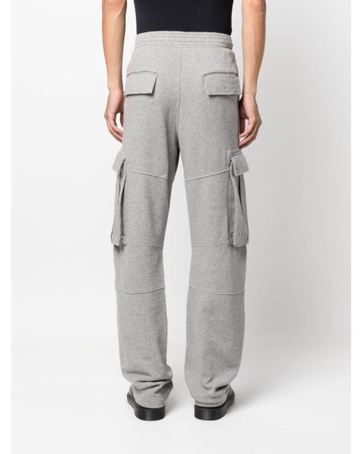 Givenchy Gray Cargo Cotton Track Pants for men