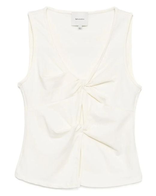 Reformation Tefi トップ White