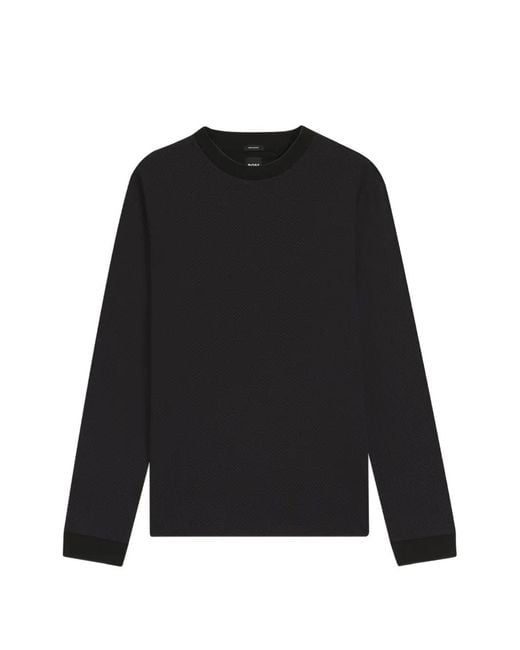 Boss Black Jacquard-Structure T-Shirt for men