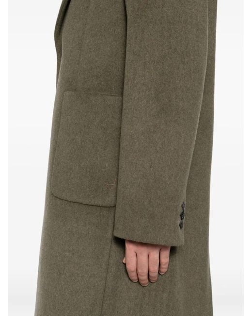 Our Legacy Green Robe Overcoat for men