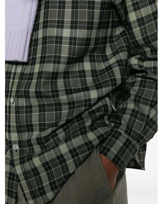 Loewe Button-Up Overhemd in het Green voor heren