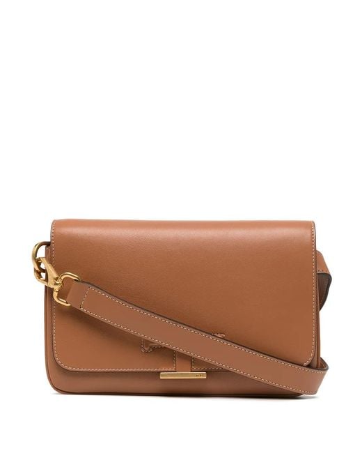 Tod's Brown Timeless Leather Shoulder Bag for men