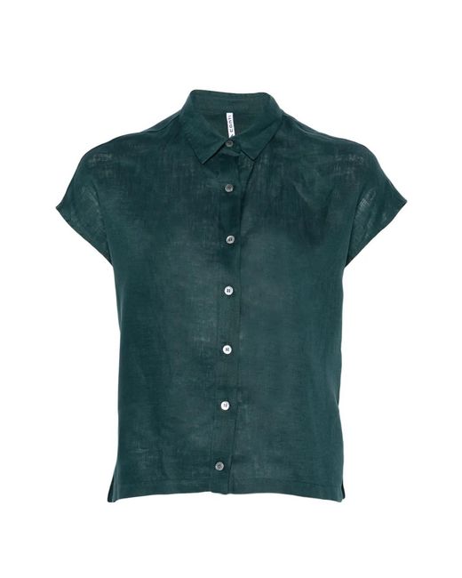 Liviana Conti Green Myriam Short-Sleeve Shirt