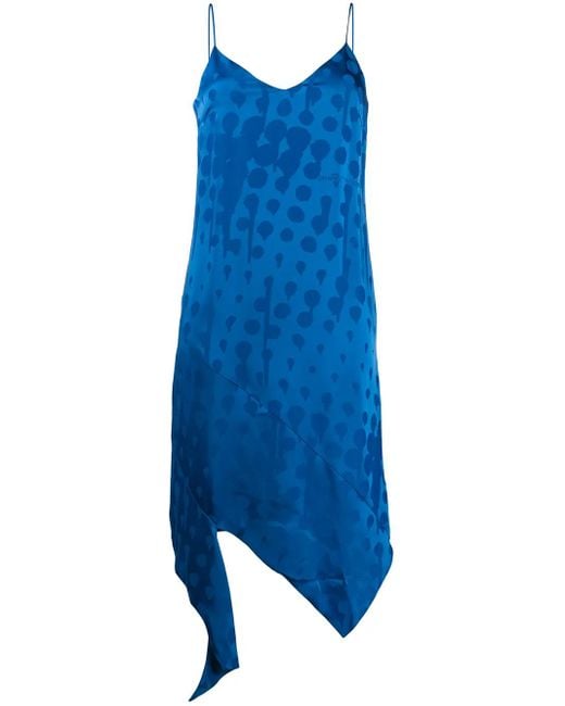 Robe À Motif En Jacquard Off-White c/o Virgil Abloh en coloris Blue