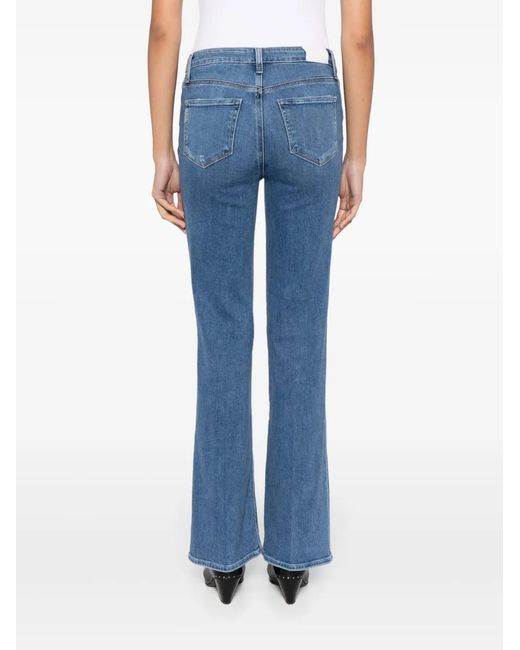 PAIGE Blue Laurel Canyon Flared Jeans
