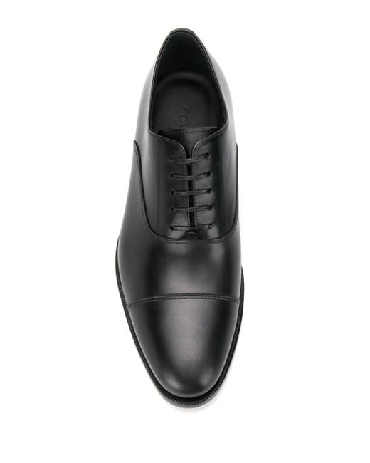 Scarosso Gray Oxford Shoes for men