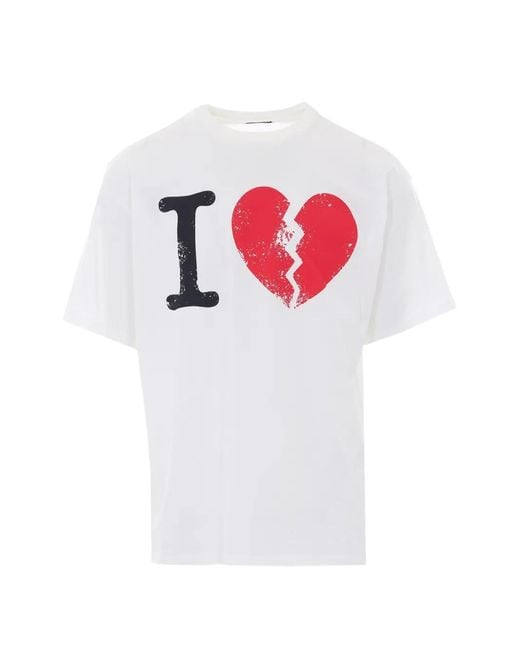 Magliano White I Suffer Print T-Shirt for men