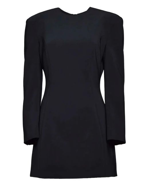 DSquared² Blue Long-Sleeved Mini Dress