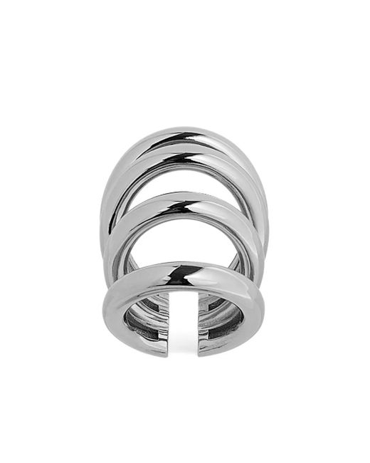 Rabanne Gray Multi-Ring Earcuff