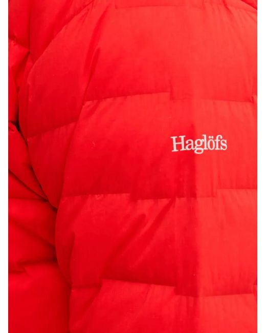 Haglöfs Red Spitz Hooded Zip Jacket for men