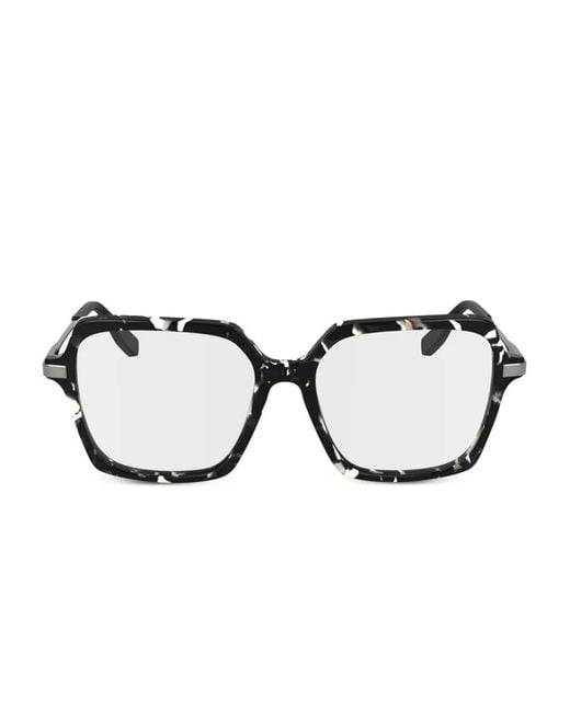 Karl Lagerfeld Black Square-Frame Glasses