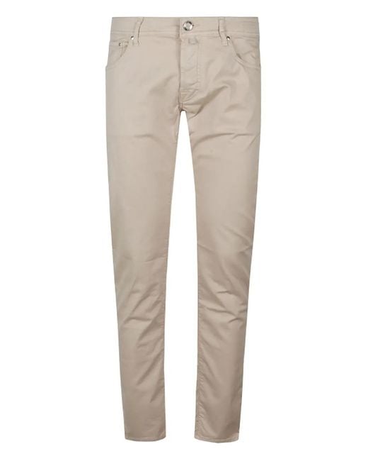 Jacob Cohen Klassische Hose in Natural für Herren