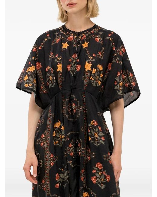 Agua Bendita Black Gesto Andes Maxi Dress