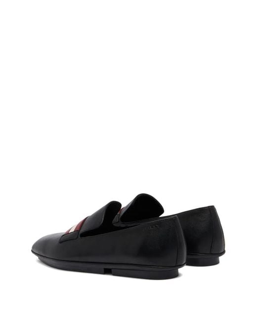Mocasines Ribbon Bally de color Black