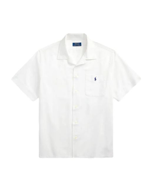 Camicia di Polo Ralph Lauren in White da Uomo