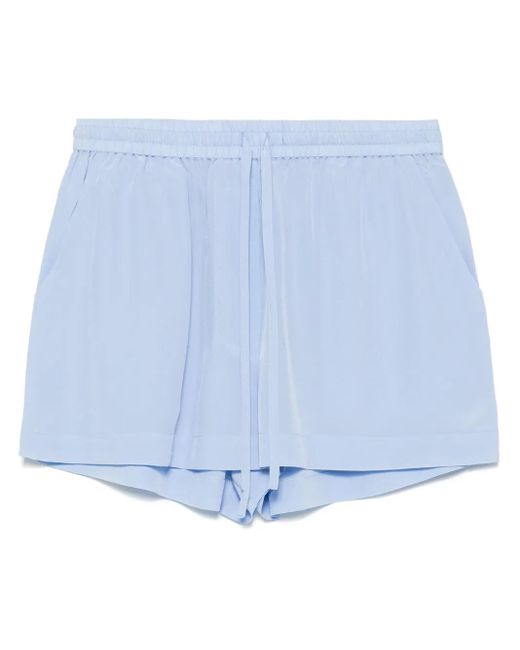P.A.R.O.S.H. シルクショートパンツ Blue