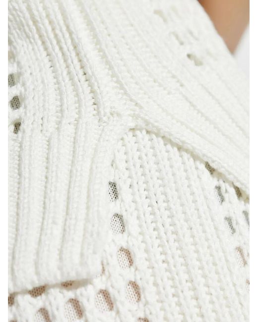 AllSaints White Paloma Top