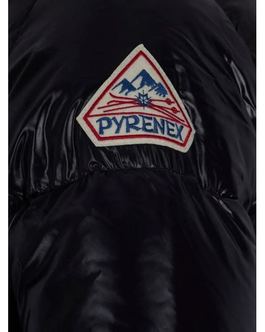 Pyrenex Black Zip-Up Puffer Jacket